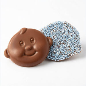 Babysnoetjes blauw musket jongen