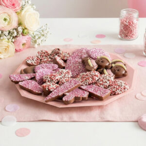 Chocolade mix roze meisje