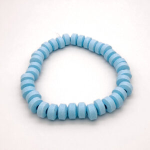 Snoepketting blauw jongen rondje