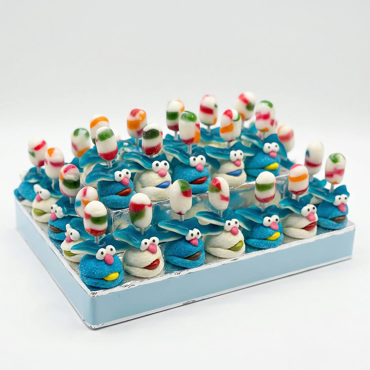 Spektaart blauw jongen traktatie